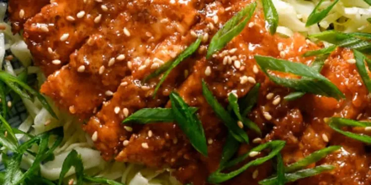 Crispy Gochujang Chicken