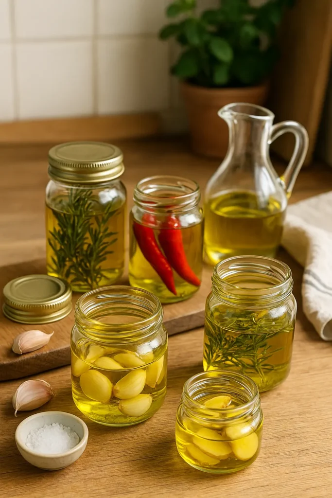 save jars from other sources and use good oil and flavour