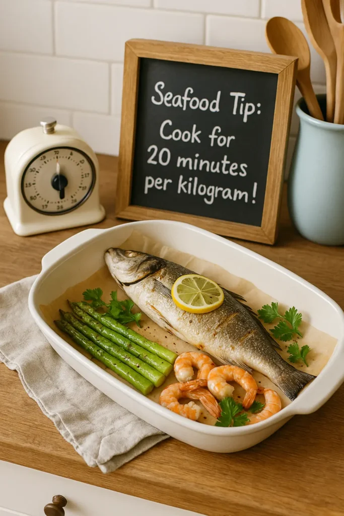 seafood learn to use the 20 minutes